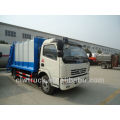 Dongfeng DLK 7-8m3 camión compactador de basura, compactador de basura 4x2